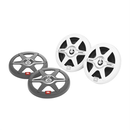 JBL Marin Club Serisi Hoparlör - 16.5cm 225 Watt RGB - Beyaz & Gri 