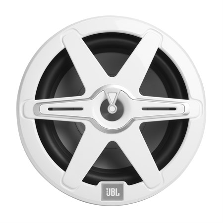JBL Marin Club Serisi Subwoofer - 25cm 900 Watt RGB - Beyaz & Gri
