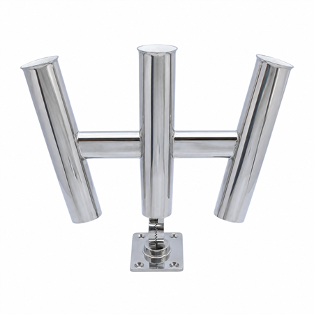 Kamış Yuvası 316 Krom 3lü Zemine Montaj