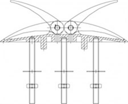Katlanır baba 480x75mm