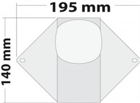 Kombine Pruva Feneri ve Güverte Aydınlatması Beyaz 12/24V