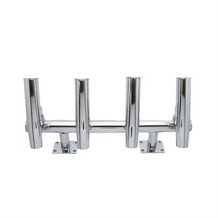 Krom 4lü Kamış Yuvası Ayarlanabilir