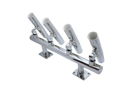 Krom 4lü Kamış Yuvası Ayarlanabilir