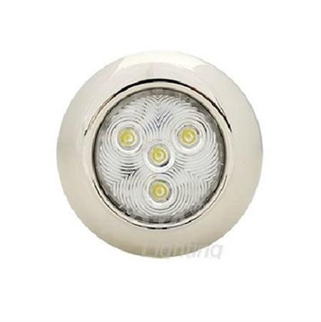 Krom Spot 4 Ledli 12v Gün Işığı