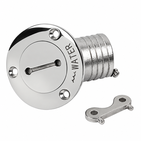 Krom Su Dolum Ağzı 38 mm - Eğimli