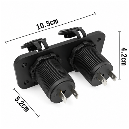 Labarka 2li Panel USB + Çakmaklık