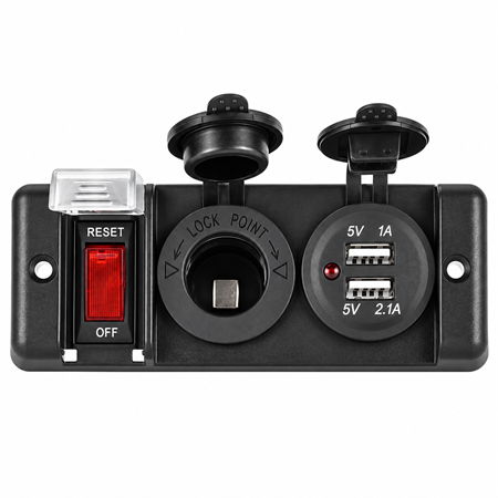 Labarka 2li Panel USB + Çakmaklık