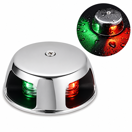 Labarka LED Baş İskele Sancak Feneri Krom 12V