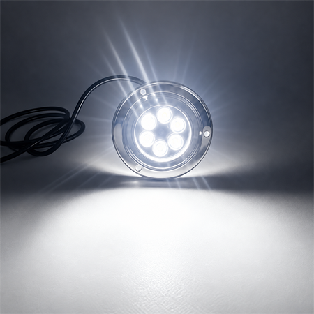 Labarka Su Altı Lambası 6 LEDli 12/24V Beyaz