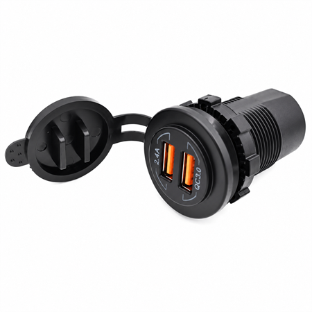 Labarka USB Soketi 12/24V QC 3.0