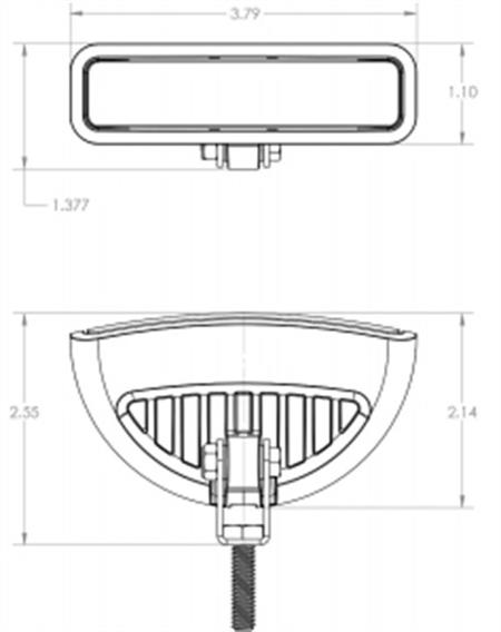 Lumitec Caprera3 ledli güverte aydınlatma lambası