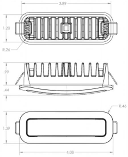 Lumitec Capri3 ledli güverte aydınlatma lambası