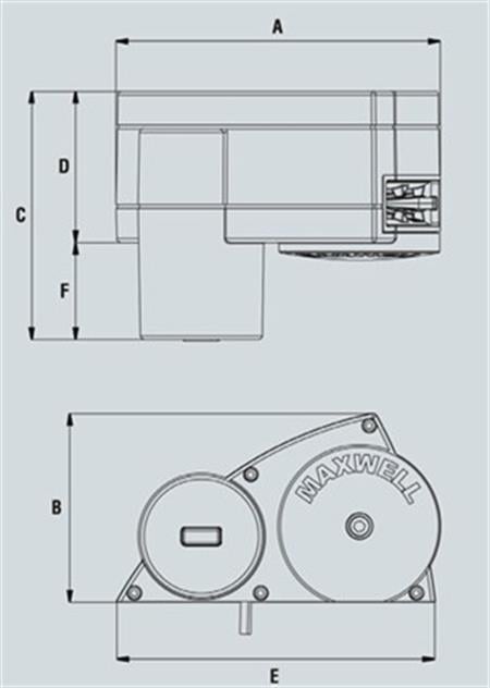 Maxwell HRC-10 1200W 12V 10mm Tambursuz Yatık Irgat