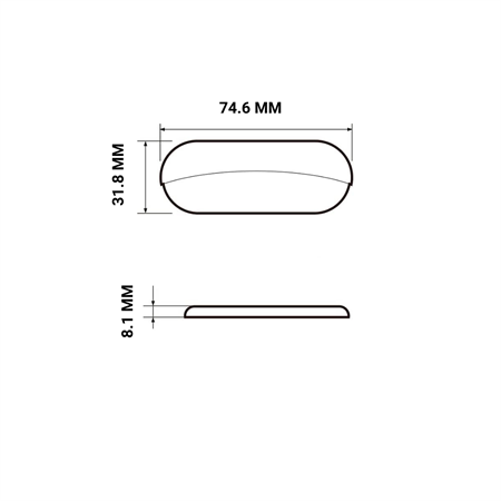 Labarka LED Merdiven Lambası 12V Mavi
