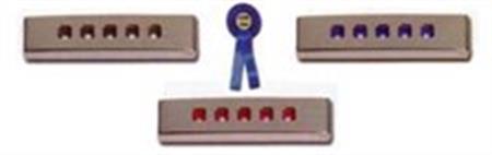 Merdiven / Ortam Aydınlatma Lambası-Beyaz Ledli Kromaj Yüzeyli 12V