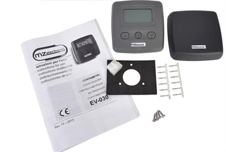 MZ Electronic Kablolu Irgat Kontrol Paneli ve Zincir Sayacı 12-24 Volt (EV030)