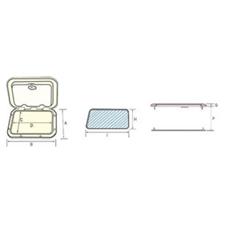 Nuova Rade plastik hatch