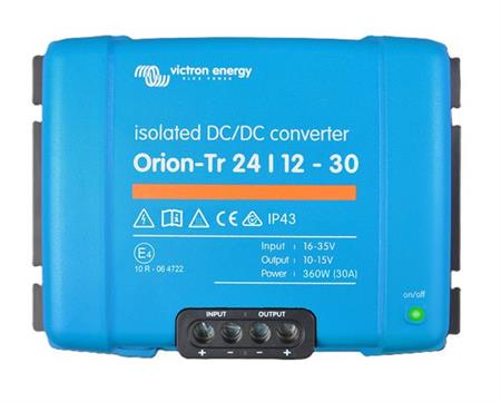 ORION-TR SMART NON-ISOLATED 24/12V-30A CHARGER