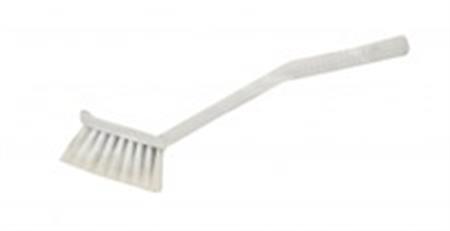 Osculati Beyaz Plastik Yuvalı Tuvalet Fırçası