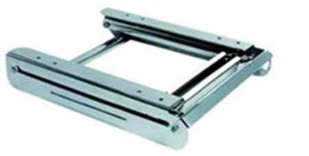 Paslanmaz çelik 3 Basamaklı Katlanır Merdiven 880mm En:205