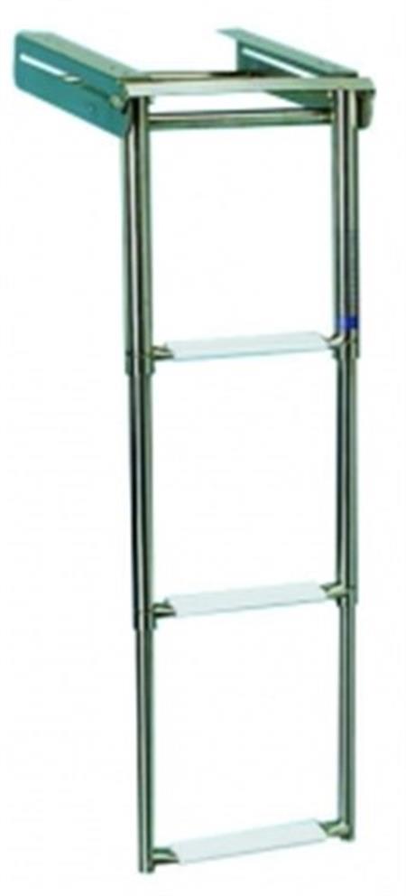 Paslanmaz çelik 3 Basamaklı Katlanır Merdiven 880mm En:205