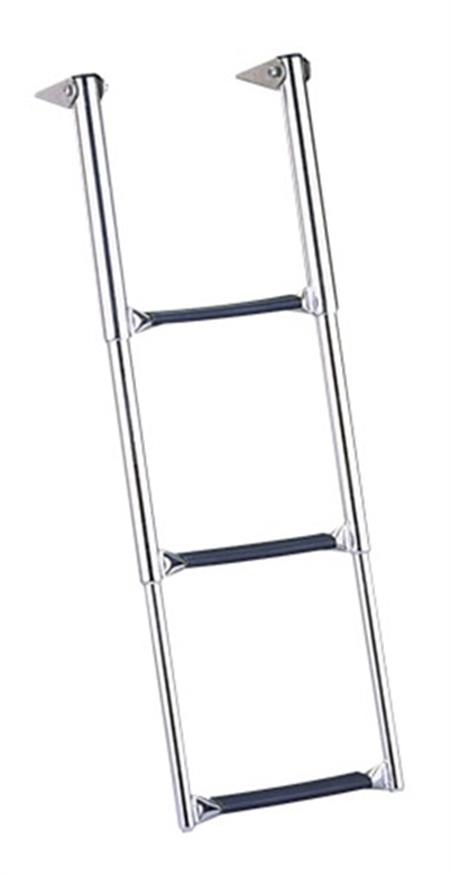 Paslanmaz Çelik 4 Basamak Merdiven 1156 mm