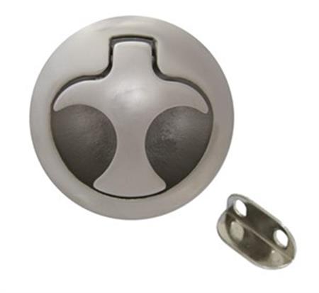 Paslanmaz Çelik Gömme kulp 61mm Kilitli
