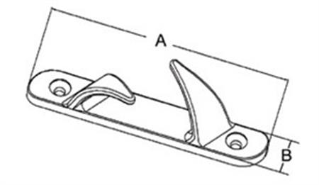 Paslanmaz Çelik Kurtağzı 112x19mm