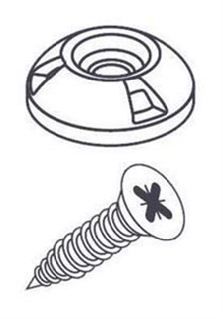 Perfix Tente Çıtçıtı - Alt Parça Beyaz