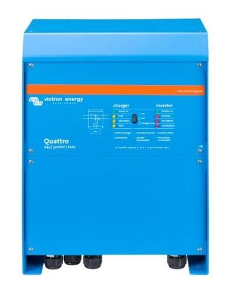 Victron Energy Quattro İnvertör/Redresör 24A-5000VA-120A