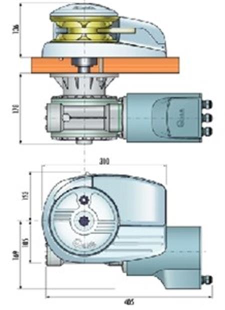 Quick Argo 1700W 13mm 24V Tambursuz Irgat