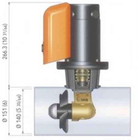 Quick Baş Manevra Pervanesi. 30kgf. 12V.