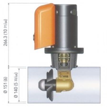 Quick Baş Manevra Pervanesi. 40kgf. 12V.