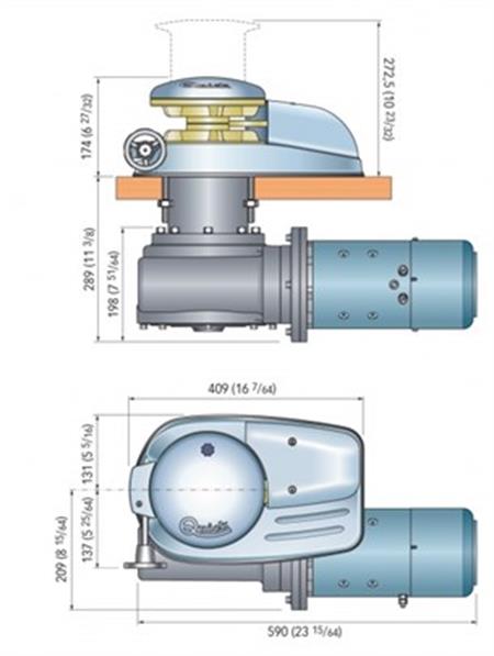 Quick Duke 3000W 24V 12/13mm Tambursuz Irgat