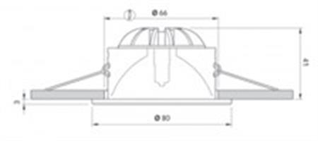 Quick Marine Lighting Alex Spot Lamba - Altın Rengi