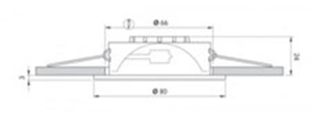 Quick Marine Lighting Boris Spot Lamba Altın