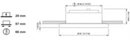 Quick Marine Lighting Chiara Power Led Spot Lamba Paslanmaz Çelik