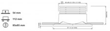 Quick Marine Lighting Demetra Power Led Spot Lamba Paslanmaz Çelik