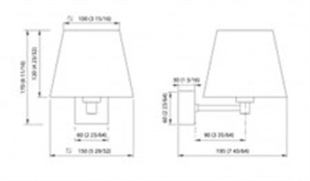 Quick Marine Lighting Dominique 15-9 Aplik 12/24V