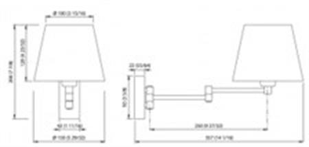 Quick Marine Lighting Isabella 15-25 Altın Kaplama Aplik