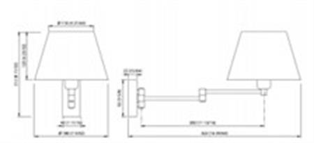 Quick Marine Lighting Isabella 18-30 Altın Kaplama Aplik