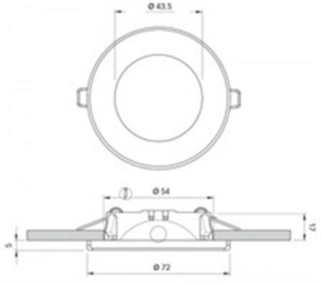 Quick Marine Lighting Ted Spot Lamba Paslanmaz Çelik