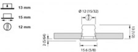 Quick Marine Lighting Tess Spot Lamba Led:Mavi