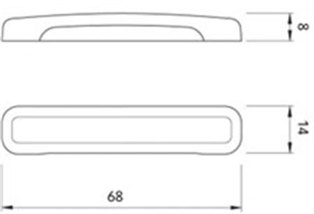 Quick Marine TAB SSR1 Merdiven Aydınlatma Lambası - Mavi 10-30V DC