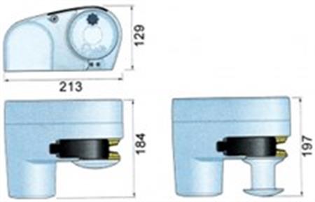 Quick Mini Genius 150W 12V 6MM Tambursuz Irgat