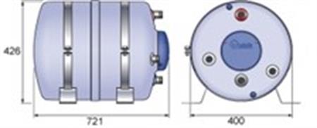 Quick Nautic Boiler B3 Kompozit Gövde 60L