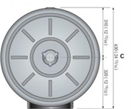 Quick Nautic Boiler BK 160L 230V Monofaze