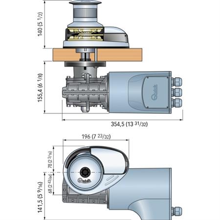 Quick Prince DP2 1000W-24V-8mm Tamburlu Irgat