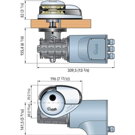 Quick Prince DP2 700W-24V-8mm Tambursuz Irgat