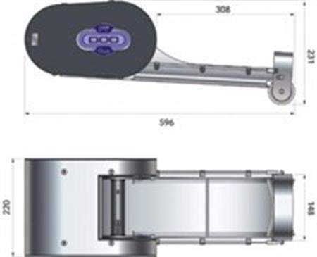 Quick PTR Baş makaralı 12V 250W